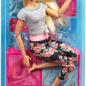 Barbie - Muñeca Fashionista movimiento sin límite, rubia. Gimnasia artística: imagen 5