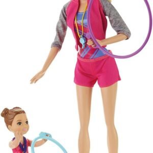 Barbie Gimnasia artística paralelas - Muñeca, Quiero ser entrenadora de Gimnasia: imagen 2