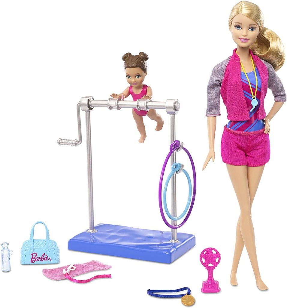Barras paralelas Barbie Gimnasia artística