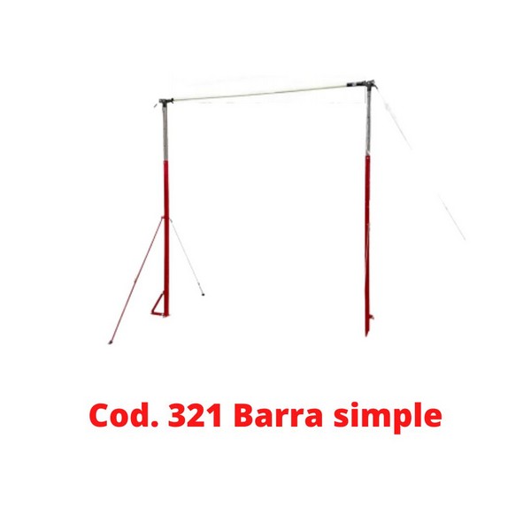 Gratificante bobina Madurar Barra fija masculina profesional. Barra simple. Cod.321 - Gimnasia Artística