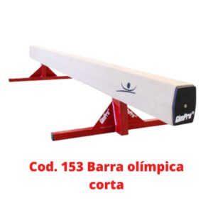 Barra de equilibrio olímpica corta 3m. Cod. 153