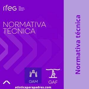 Normativa de gimnasia artística masculina y femenina actualizada
