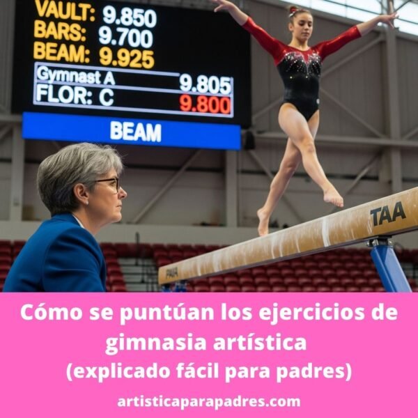 Reglas de puntuación en gimnasia artística